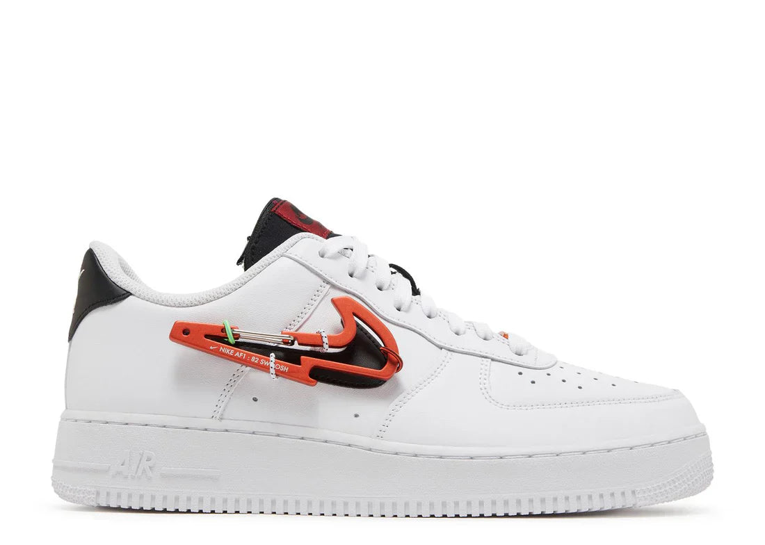 Air Force 1 Low Carabiner Swoosh Red