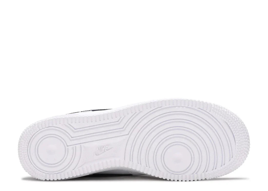 Air Force 1 Low '07 Essential White Black Gold Mini Swoosh